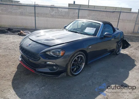 2018 Fiat 124 Spider Lusso from USA, damaged, VIN JC1NFAEK7J0138167